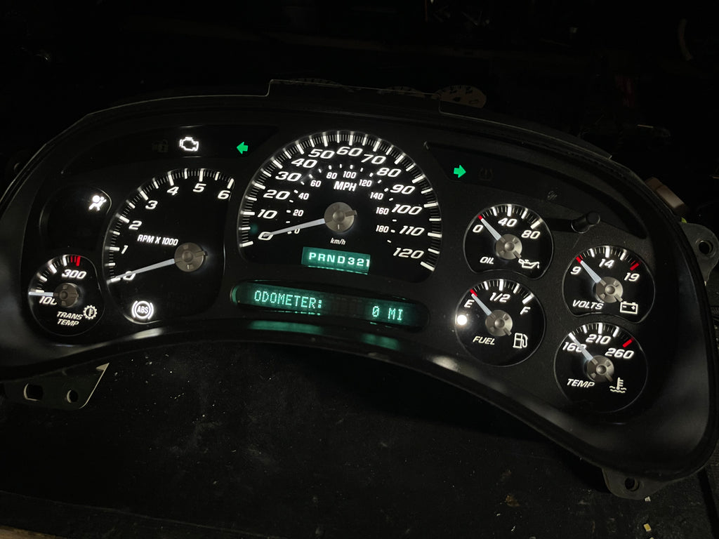 SS 🔥 2003–2007 Chevy/GMC Super Sport Custom Gauge Cluster