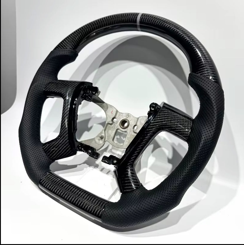 Custom Carbon Fiber Steering Wheel – Chevrolet Silverado