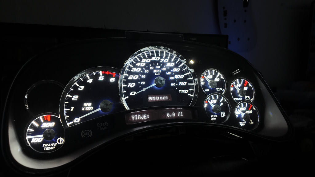 Blue 2003-2007 SS Performance Cluster – Plug & Play Rebuilt