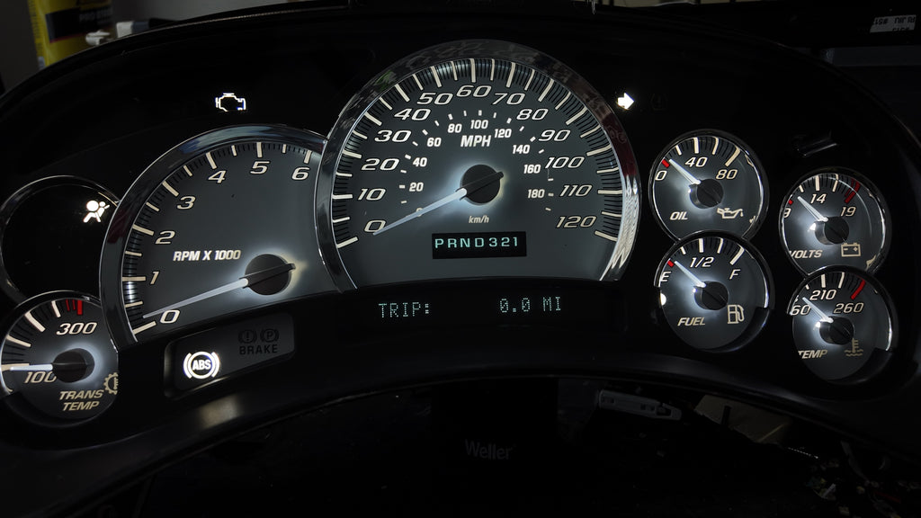SS 🔥 2003–2007 Chevy/GMC Super Sport Custom Gauge Cluster