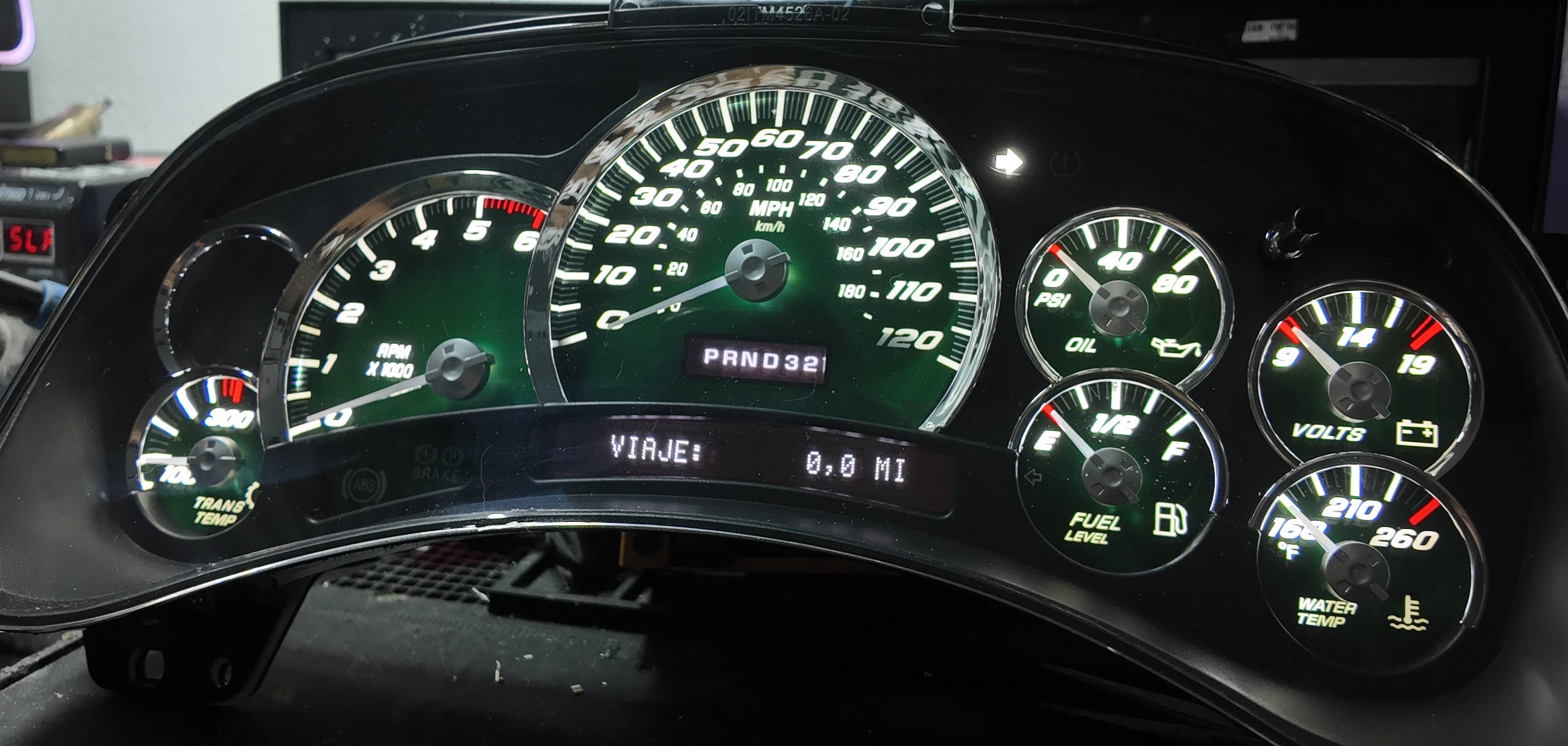 Green 2003-2007 SS Performance Cluster – Plug & Play Rebuilt