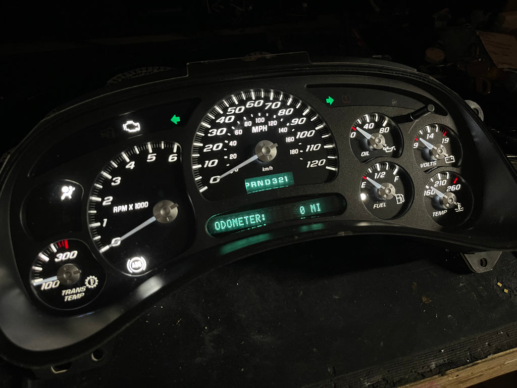 SS 🔥 2003–2007 Chevy/GMC Super Sport Custom Gauge Cluster