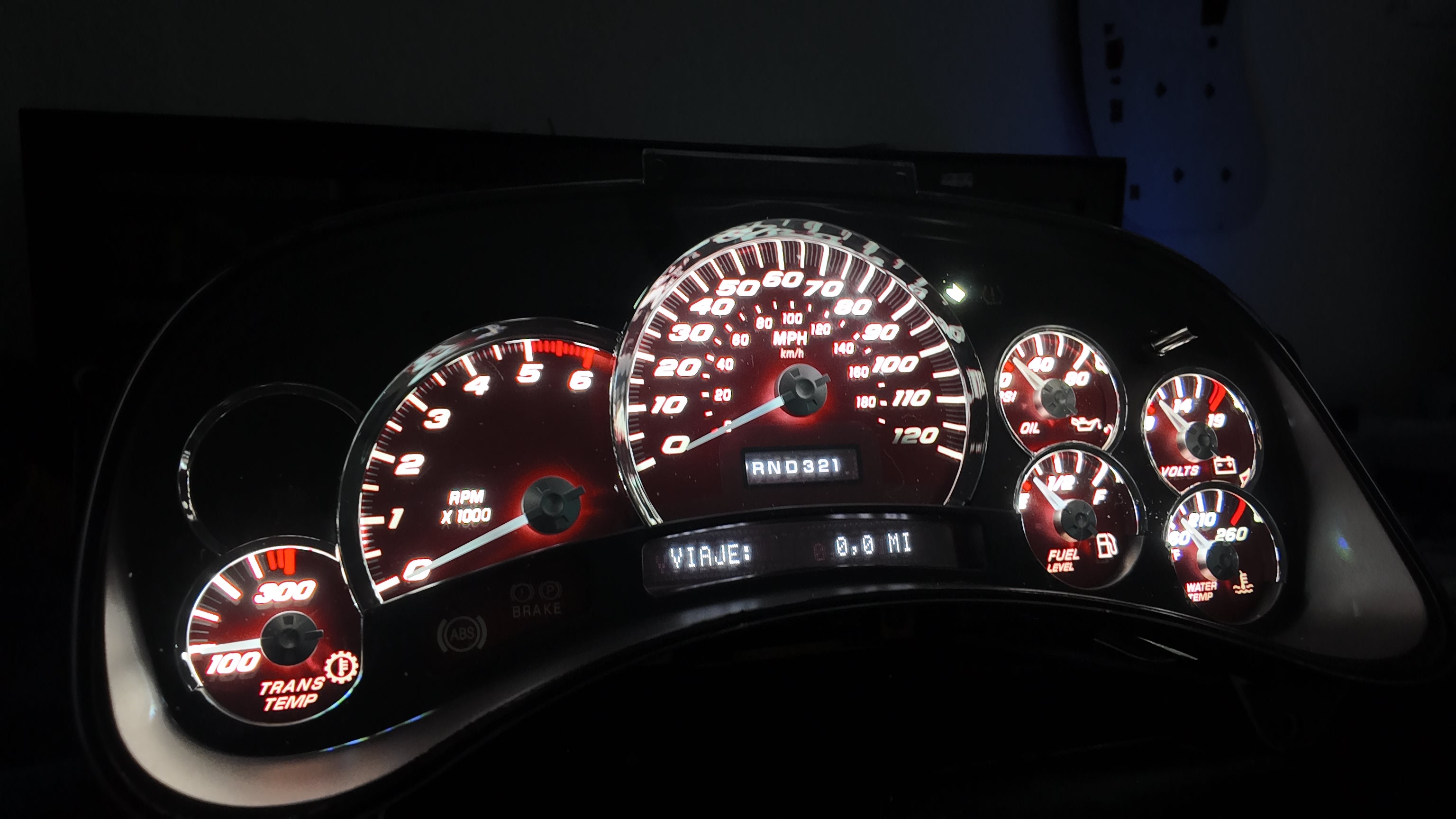 Red SS Performance Cluster – Plug & Play Rebuilt