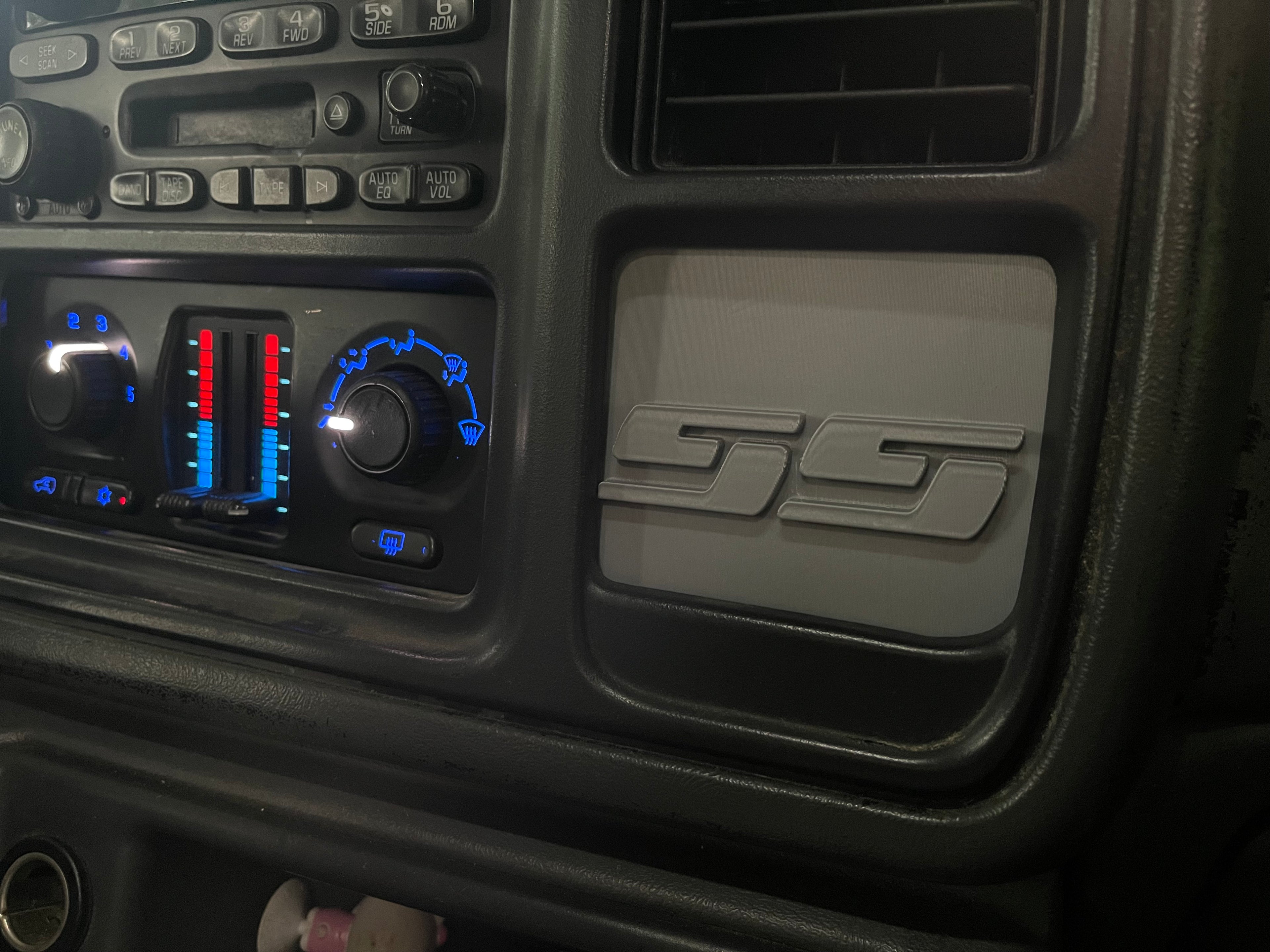 Custom GMT800 Dash Insert – 1999-2007 Classic