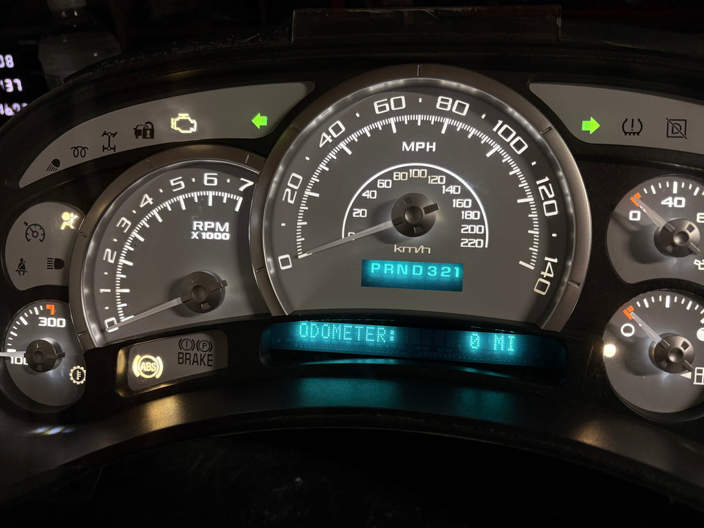 140mph 🔥 2003–2007 Chevy/GMC Super Sport Custom Gauge Cluster (Copy)