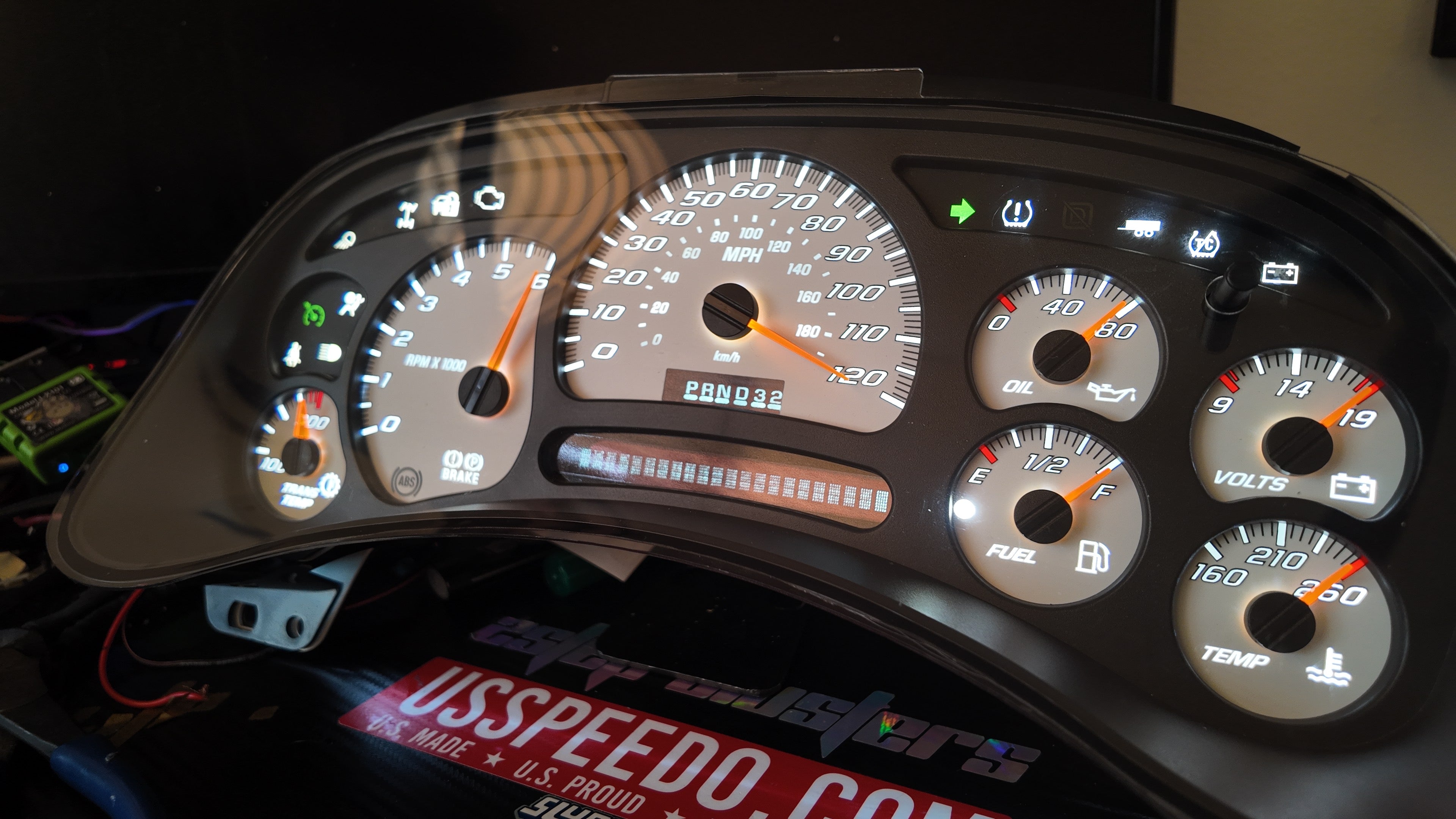 SS 🔥 2003–2007 Chevy/GMC Super Sport Custom Gauge Cluster