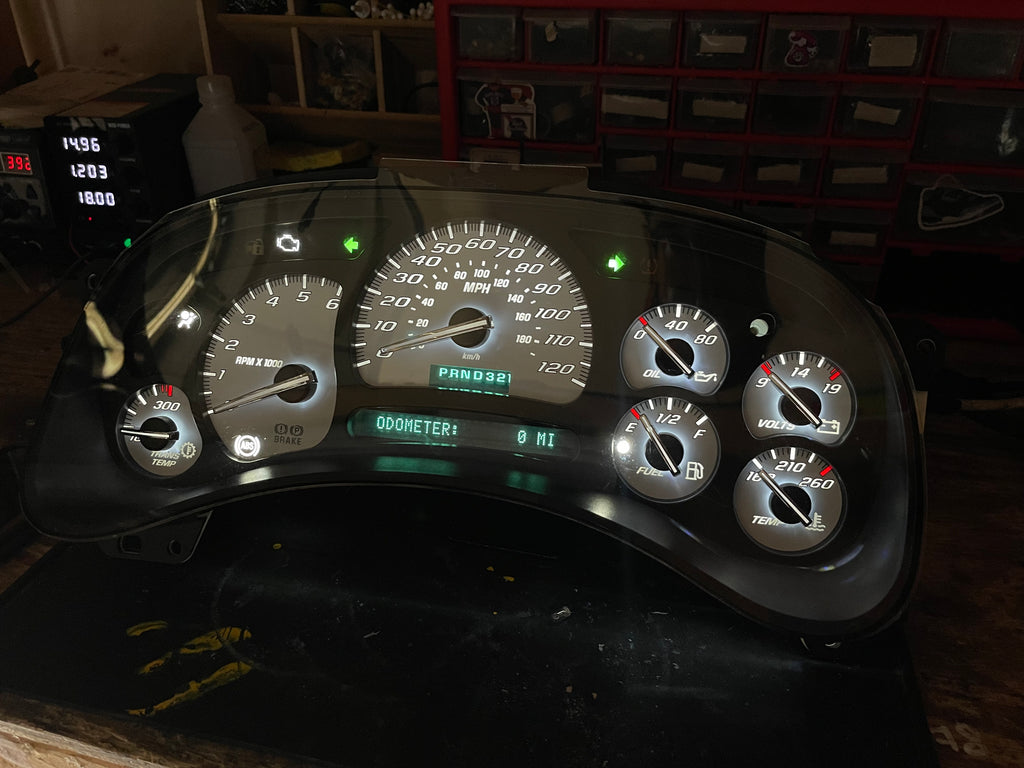 SS 🔥 2003–2007 Chevy/GMC Super Sport Custom Gauge Cluster