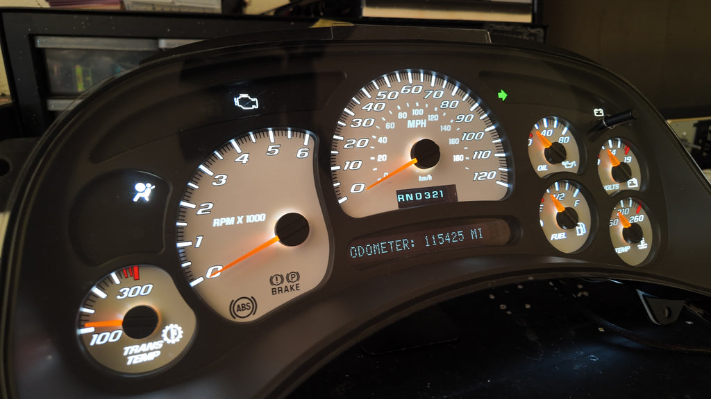 SS 🔥 2003–2007 Chevy/GMC Super Sport Custom Gauge Cluster