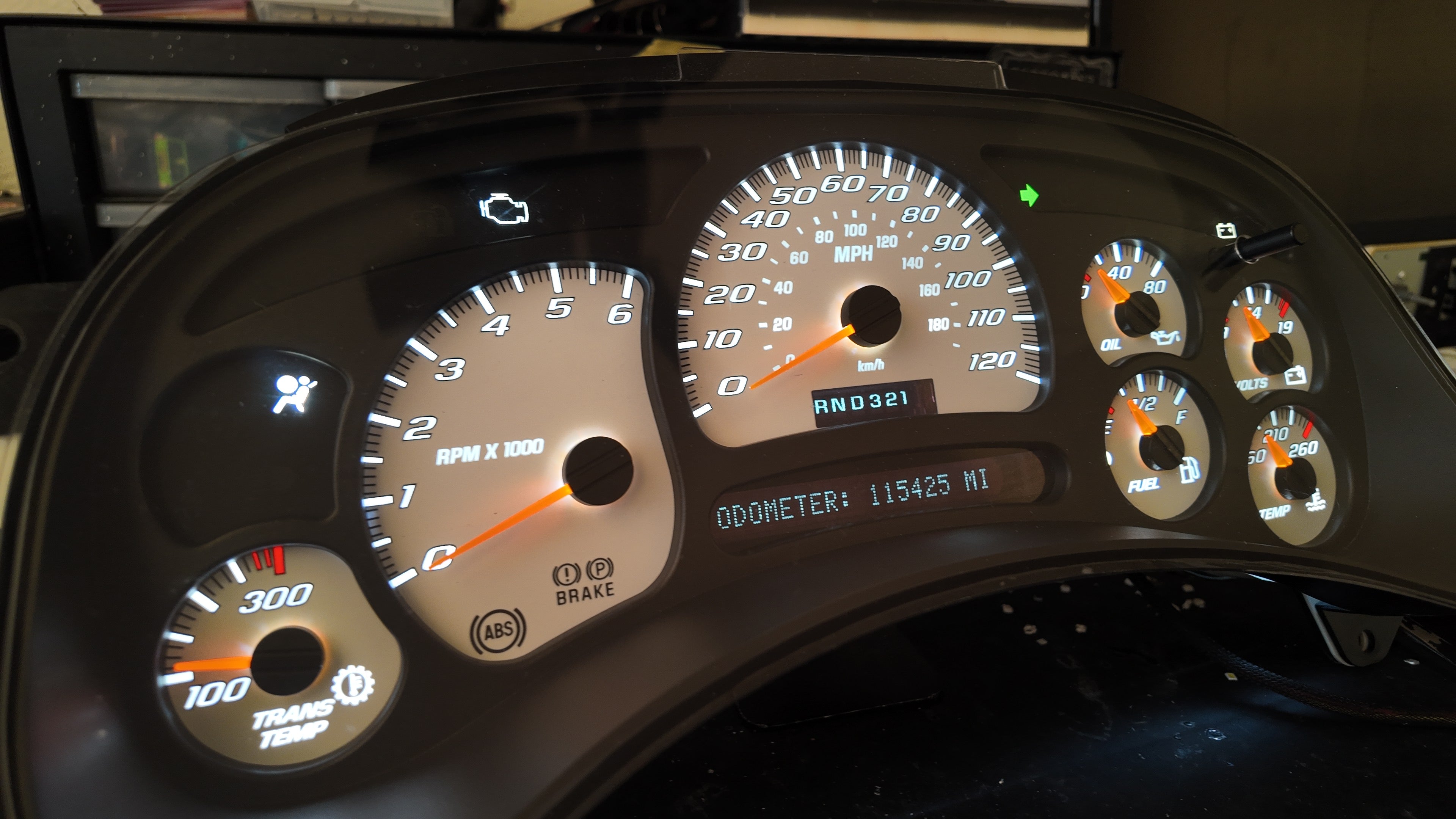 SS 🔥 2003–2007 Chevy/GMC Super Sport Custom Gauge Cluster