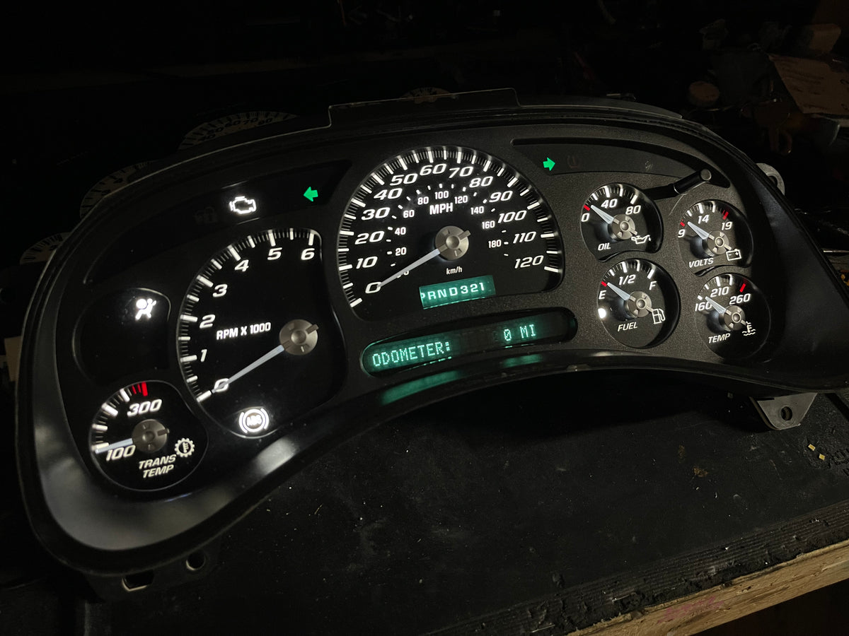 SS 🔥 2003–2007 Chevy/GMC Super Sport Custom Gauge Cluster