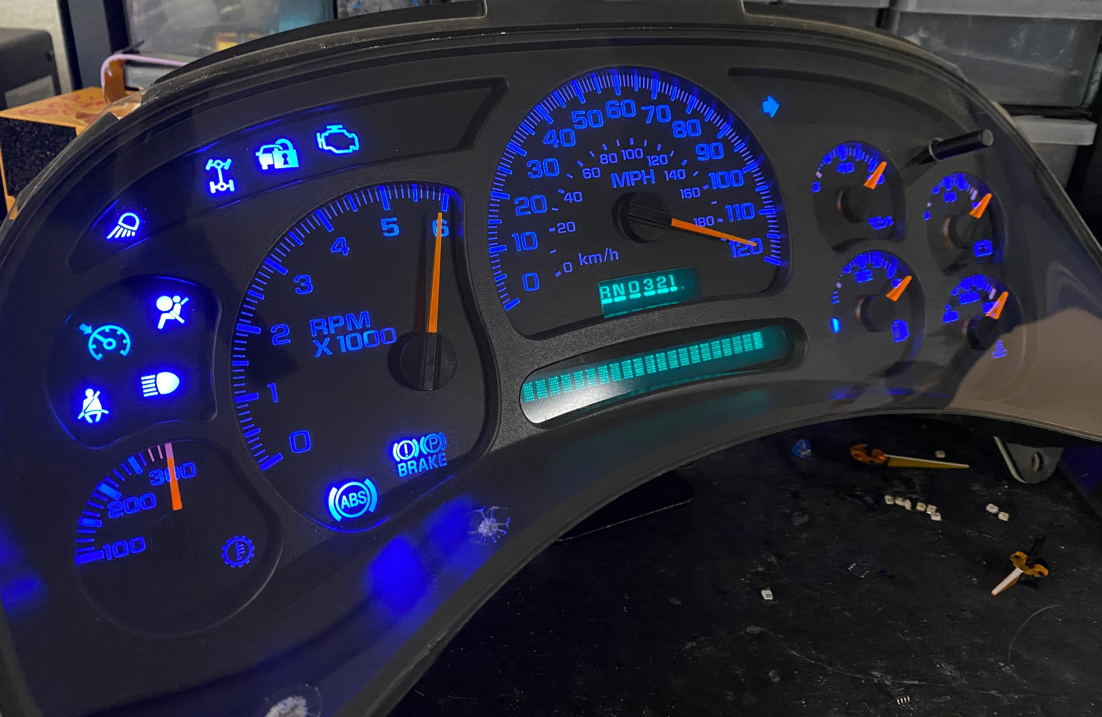 2003-2007 Classic GM Cluster Rebuild - Mail In Service