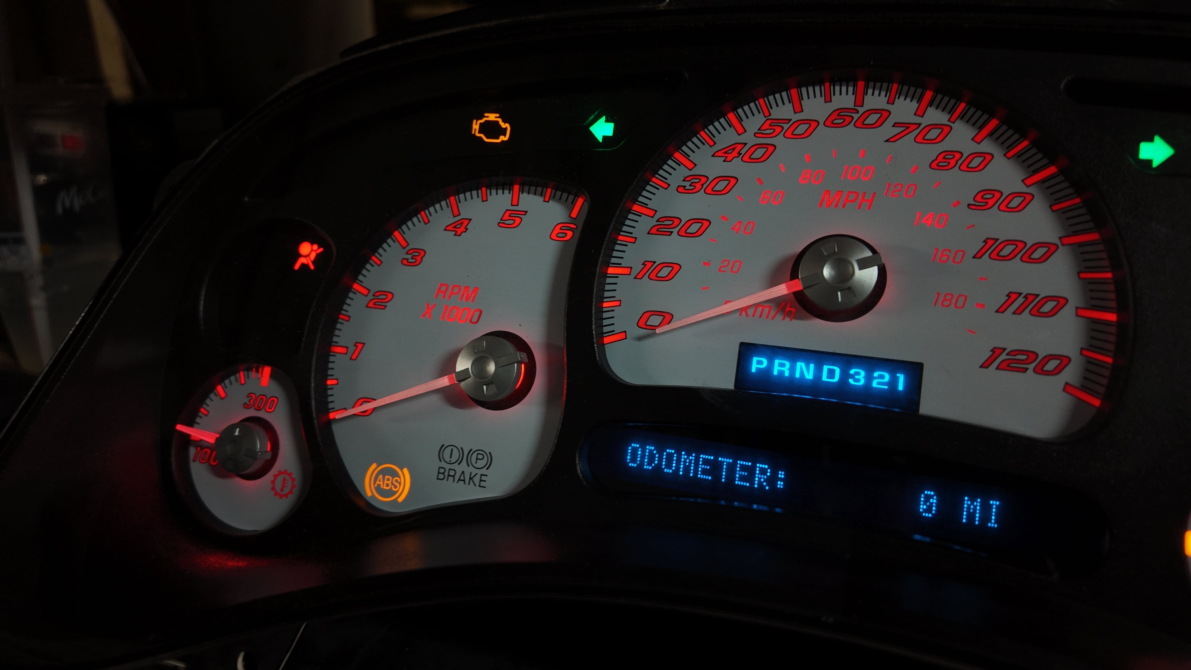 White guageCluster | 03–07 GM Trucks | | Plug & Play