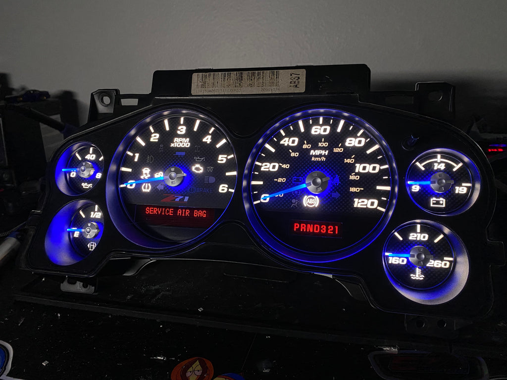 Z71 Gauge Cluster | 2007–2014 GM Trucks & SUVs | Plug & Play