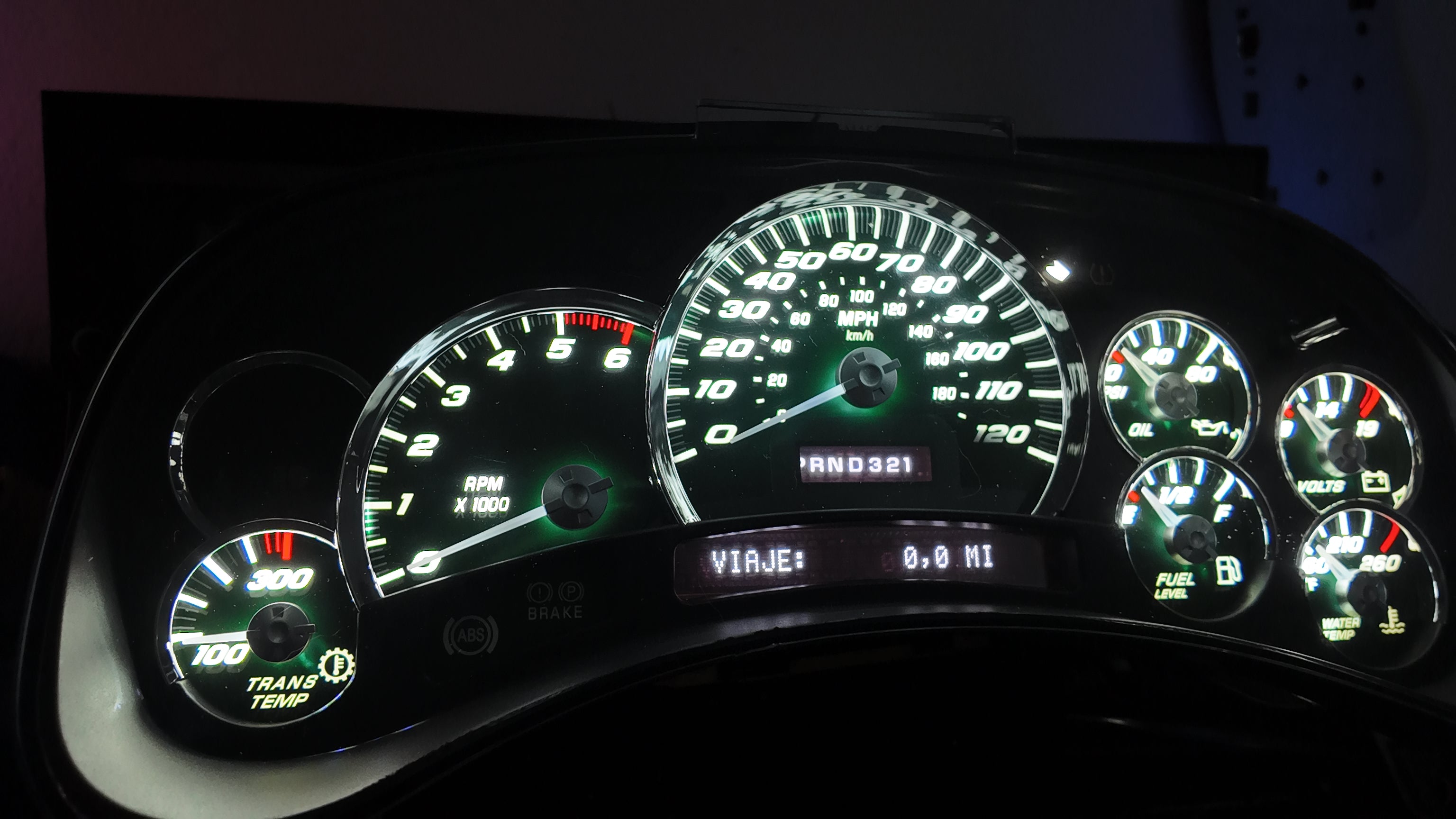 Green 2003-2007 SS Performance Cluster – Plug & Play Rebuilt