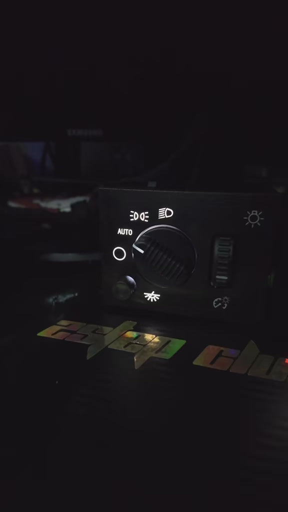 Brand New Aftermarket Headlight And Foglight Switches With Bright White Leds